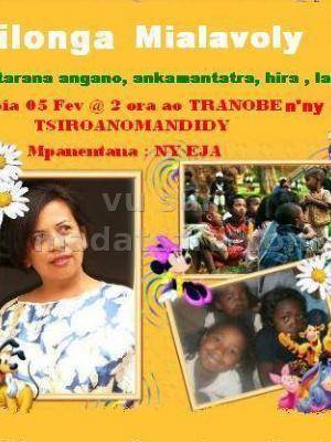 Kilongy mialavoly ao amin'ny Tranoben'ny Tanora Tsiroanomandidy