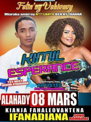 Kimil & Espérance Ifanadiana - Kianjan'ny Fahaleovantena