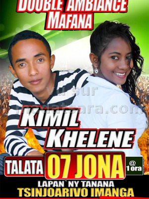Kimil & Khelene - concert Lapan'ny Tanana Tsinjoarivo Imanga