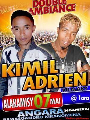 Kimil et Adrien en concert à Angara Bemasoandro Kiranomena