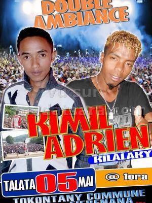 Kimil et Adrien Kilalaky en concert Tokontany Commune Fierenana