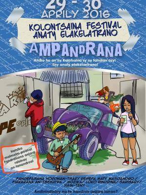 Kolontsaina Festival anaty elakelan-trano Ampandrana
