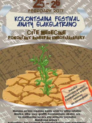 Kolontsaina festival anaty elakelantrano - Cité medecine Andrefan'Ambohijanahary