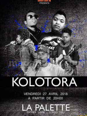 Kolotora en cabaret La Palette Antsirabe