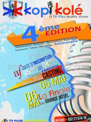 kopikolé 4ème édition La finale au Grande Hotel Antsiranana