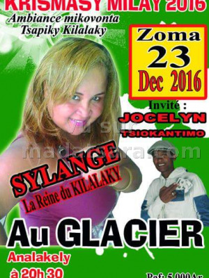 Krismasy milay avec Sylange‍ Le Glacier Analakely‍
