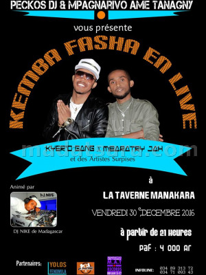 Kyer'o Gang‍ & Mbaratry Jah‍ kemba fasha en live - La Taverne Manakara‍