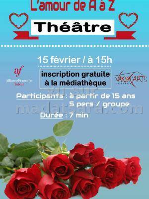 L'amour de A à Z theatre Vakok'Arts Trano Toliary