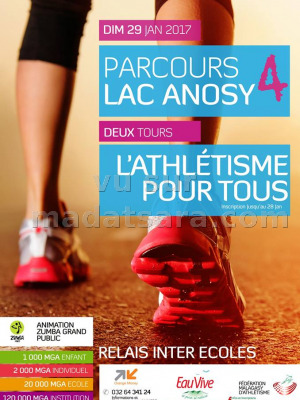 L'athlétisme pour tous - Lac Anosy Analamanga Madagasikara‍