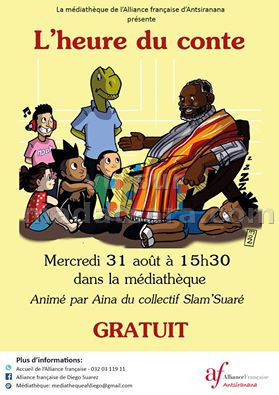 L'Heure du conte - Alliance Française d'Antsiranana