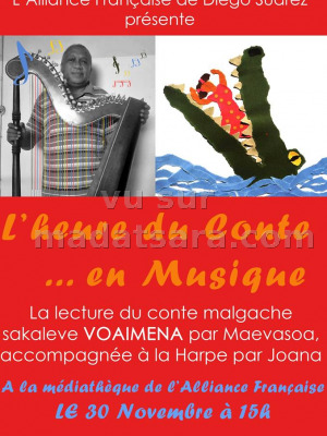 L'heure du conte en musique - AF - Antsiranana Diégo Suarez‍