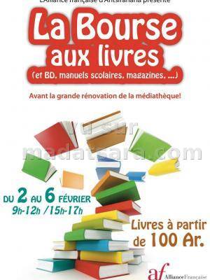 La bourse aux livres à l'Alliance Française d'Antsiranana