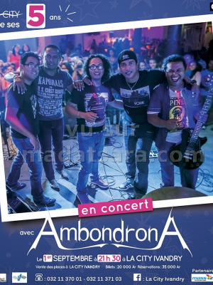 La City Ivandry‍ fête ses 5 ans avec AmbondronA‍ en concert