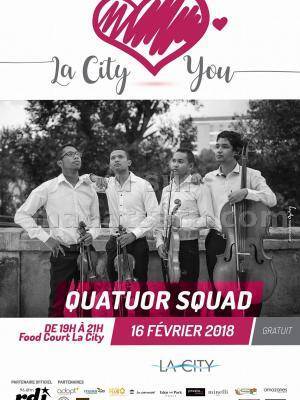 La city loves you avec Quator Squad La City Ivandry