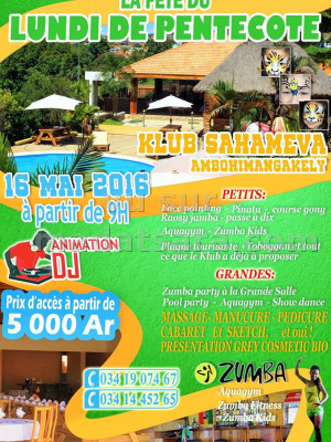 La fête du Lundi de Pentecote au Klub Sahameva