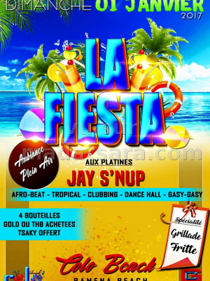 La fiesta au Colo Beach Ramena‍ avec Jay S'Nup‍