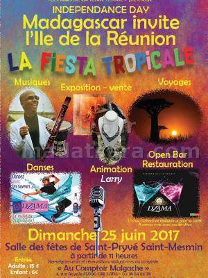 La Fiesta Tropicale - Madagascar Invite l'Île de la Réunion