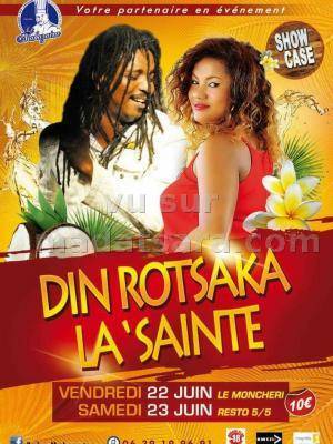 La'Sainte & Din rotsaka en show case Restaurant Le Mon Chéri - Resto 5/5