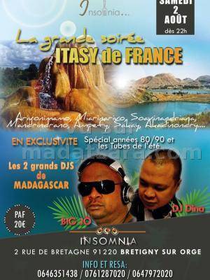 Arivonimamo, Miarinarivo, Soavinandriana, Mandrindrano, Ampefy, Sakay, Ankadinondry
En exclusivité