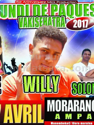 Ladie Nanou‍ , Willy‍ , Solo mianadahy‍ - lundi de pâques vakisehatra 2017 - Ampanefy Morarano Chrome‍