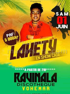 Lahety‍ en show case Ravinala Discothèque Vohémar‍