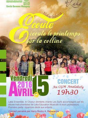 Laka - Ndao hihira Ecoute le printemps sur la colline - CGM Analakely
