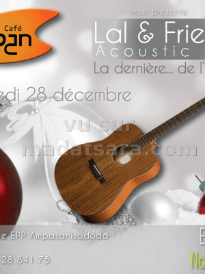 Lal & Friends‍ acoustic live au Urban Café Antsahabe‍
