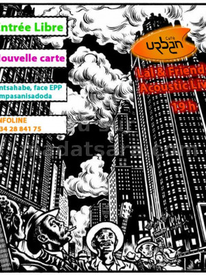 Lal & Friends‍ acoustic live au Urban Café Antsahabe‍