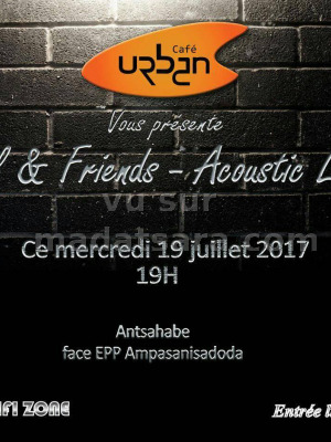 Lal & Friends‍ acoustic live au Urban Café Antsahabe‍