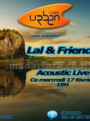 Lal & friends acoustic live au Urban Café