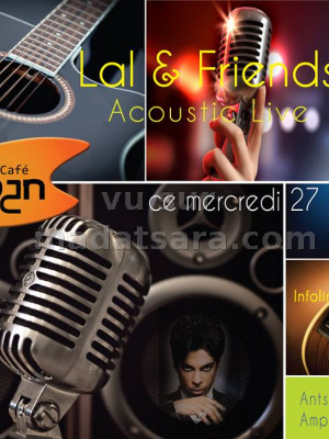 Lal & Friends acoustic live au Urban Café