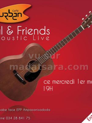 Lal & Friends‍ acoustic live chez Urban Café Antsahabe‍