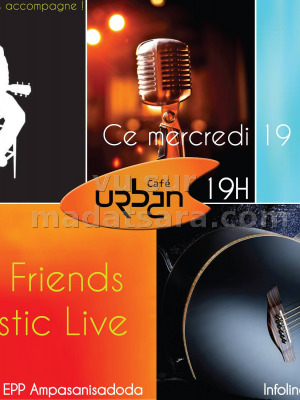 Lal & Friends‍ - acoustic live Urban Café Antsahabe Antananarivo‍