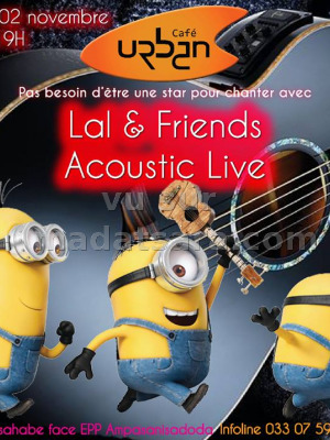 Lal & Friends‍ acoustic live - Urban Café Antsahabe‍
