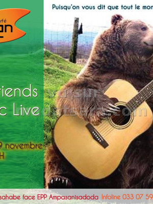 Lal & Friends‍ acoustic live Urban Café Antsahabe‍