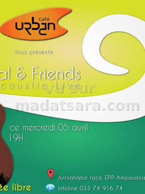 Lal & Friends‍ acoustic live - Urban Café Antsahabe‍
