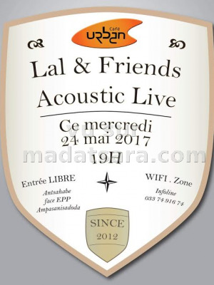 Lal & Friends‍ acoustic live - Urban Café Antsahabe‍