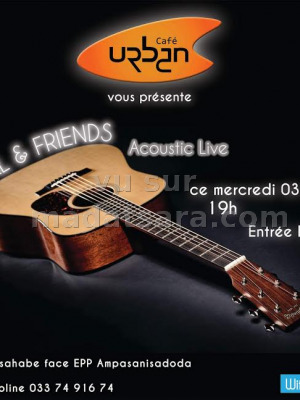 Lal & Friends‍ acoustique live - Urban Café Antsahabe‍