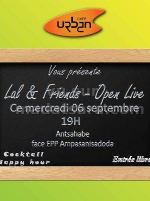 Lal & Friends open live Urban Café Antsahabe