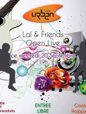 Lal & Friends open live Urban Café Antsahabe