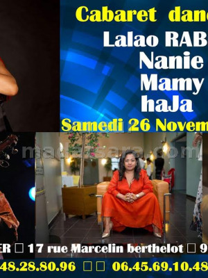 Lalao Rabeson‍, Nanie‍, Mam'Rakoto‍ & Haja - Cabaret dancing  - Speed Soccer Antony