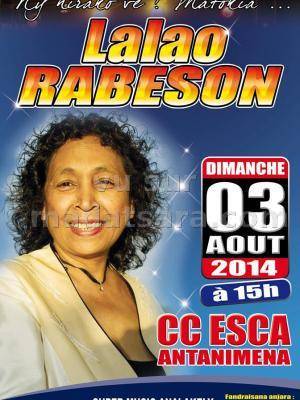Lalao Rabeson en concert au CCESCA Antanimena