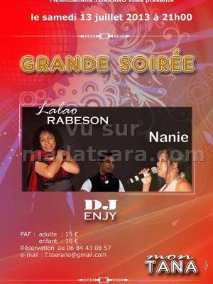 Avec DJ Enjy
Quelques vidéos de Nanie
[videos artiste=nanie]