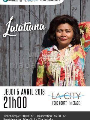 Lalatiana en concert La City Ivandry