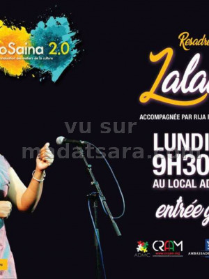 Lalatiana‍ resadresaka sy mozika - Espace Art Public (CRAAM) Ankatso‍