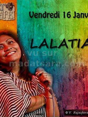 Lalatiana en concert au Piment Café Behoririka
