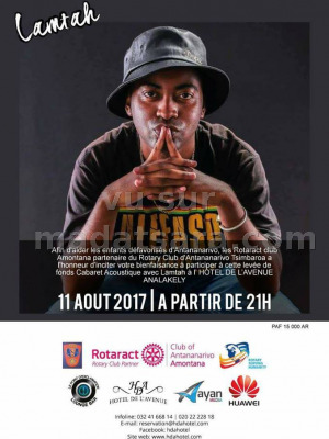 Lamtah‍ en show case Hotel de l'Avenue (HDA) Analakely‍