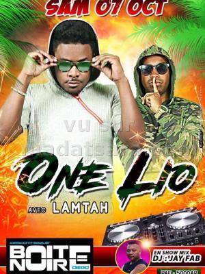 Lamtah & One Lio en show case Discothèque Boite Noire Antsiranana