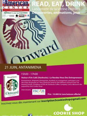 Lancement de la vitrine littéraire au Cookie Shop Antanimena - Découvertes, Animations, Jeux