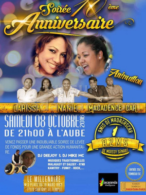 Larissa‍, Nanie‍ & Macadencecar‍ - soirée anniversaire 10ème - Le Millénaire‍